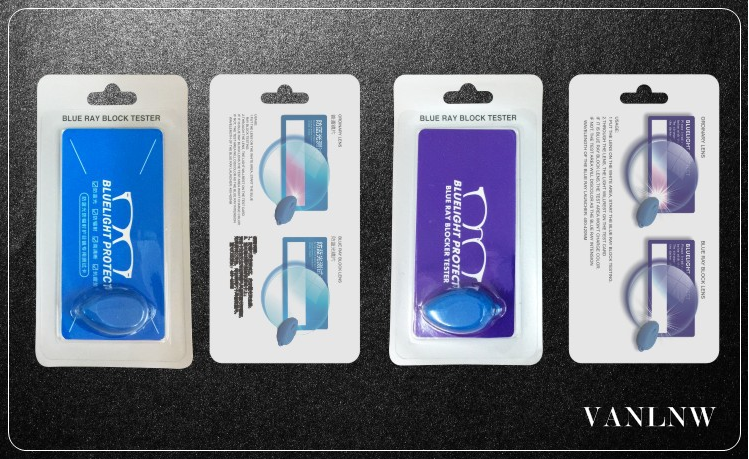 ชุดทดทอบแว่นกรองแสงสีฟ้า Blue Ray Block Tester ใช้งานง่ายไม่ยุ่งยาก ทดสอบเองได้ที่บ้าน