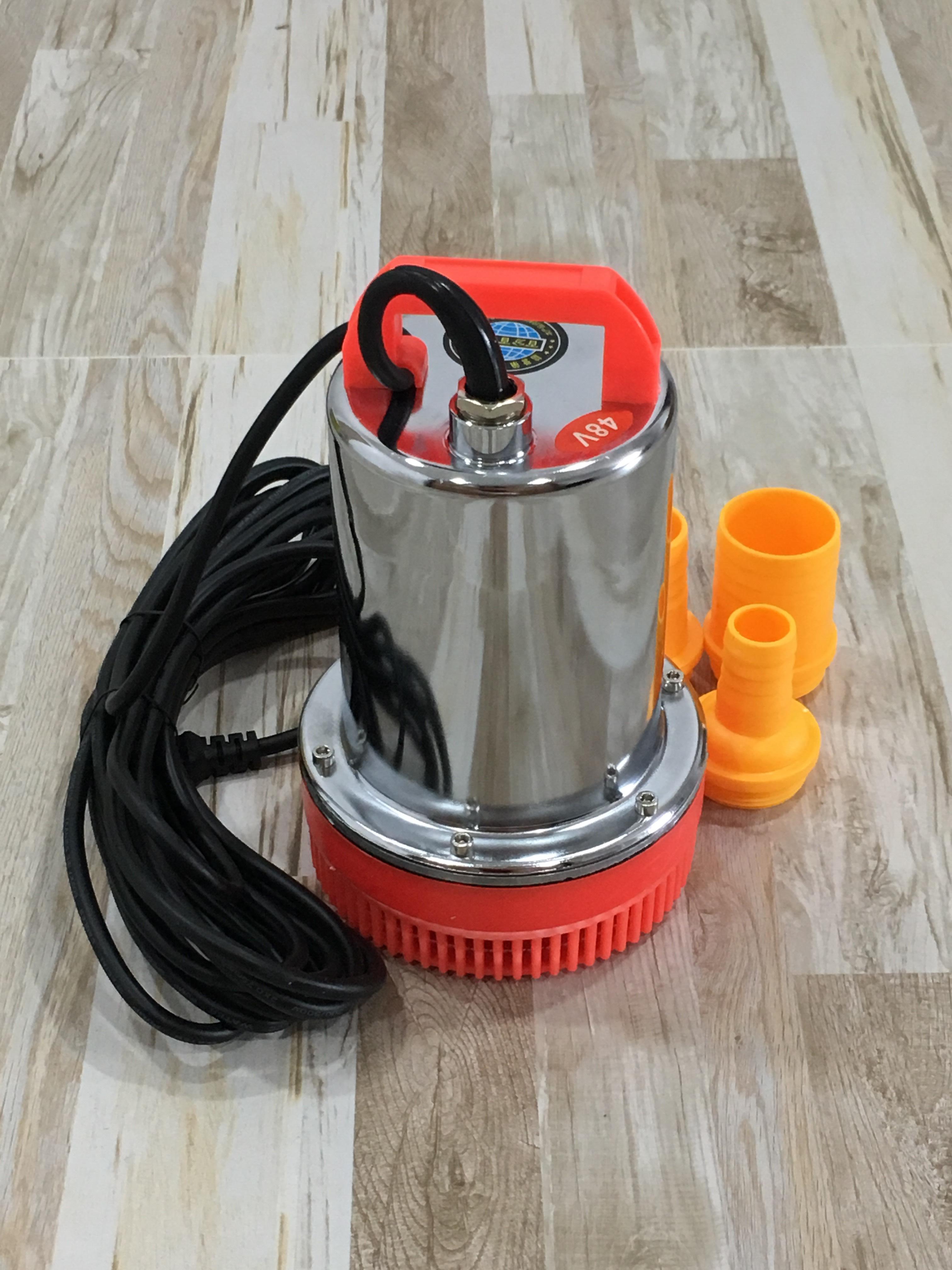 SKU-841 ปั๊มน้ำไดโว่โซล่าเซลล์ DC48 โวลต์ รุ่น ZQB-48 ( ส่งสูง 22 เมตร )