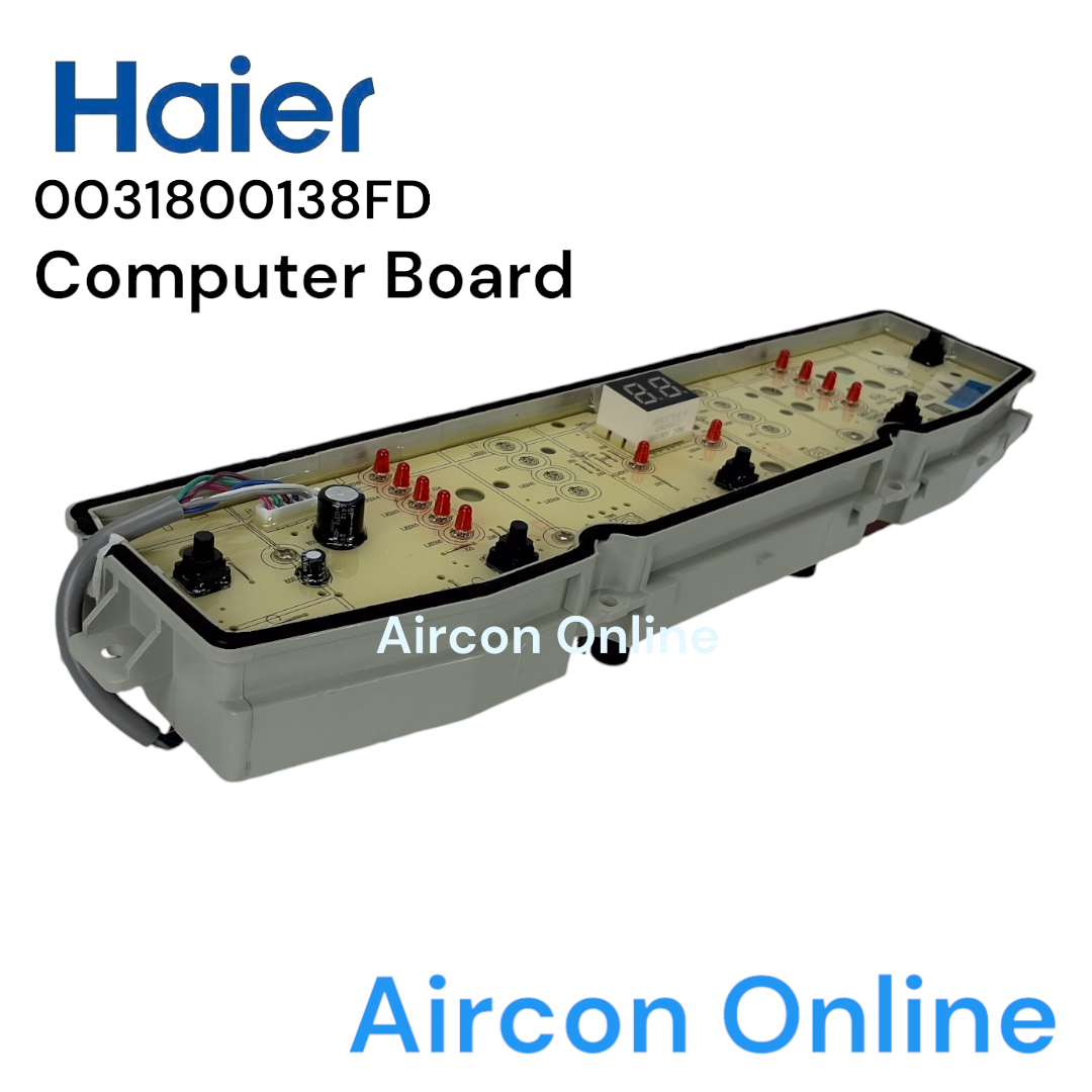 Computer Board เครื่องซักผ้า HAIER รุ่น HWM140-1826T รหัส 0031800138FD ( 138FD )