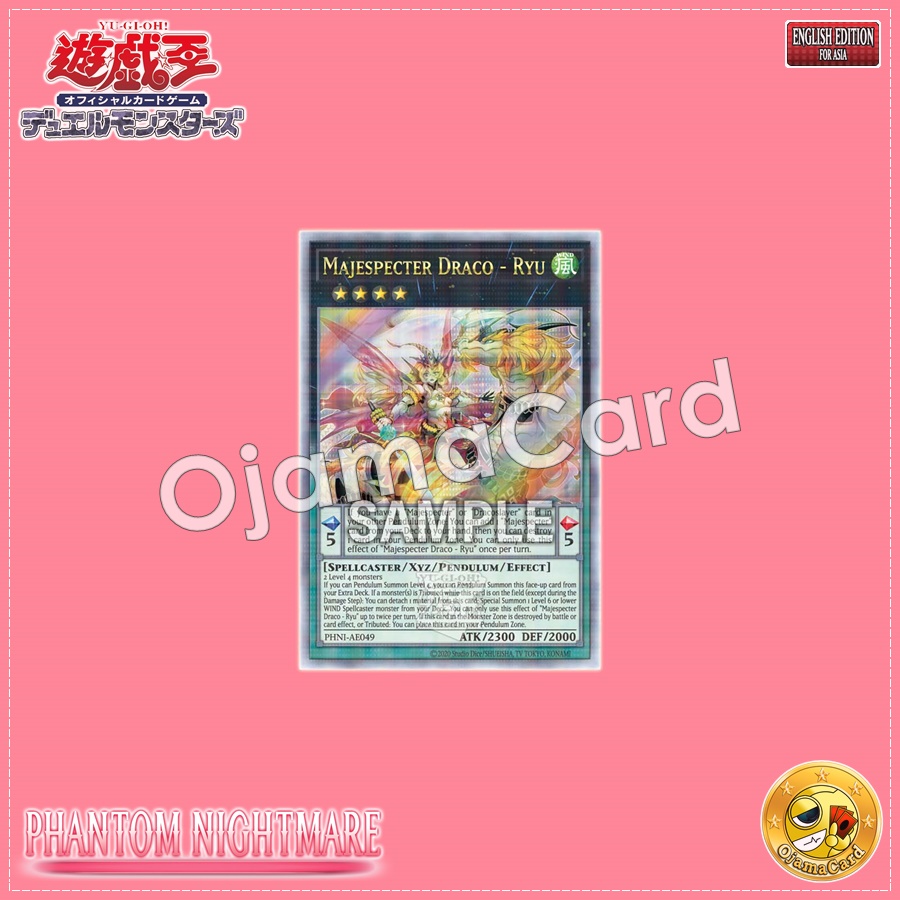PHNI-AE049 : Majespecter Draco - Ryu / Majespecter Draco (Quarter Century Secret Rare)