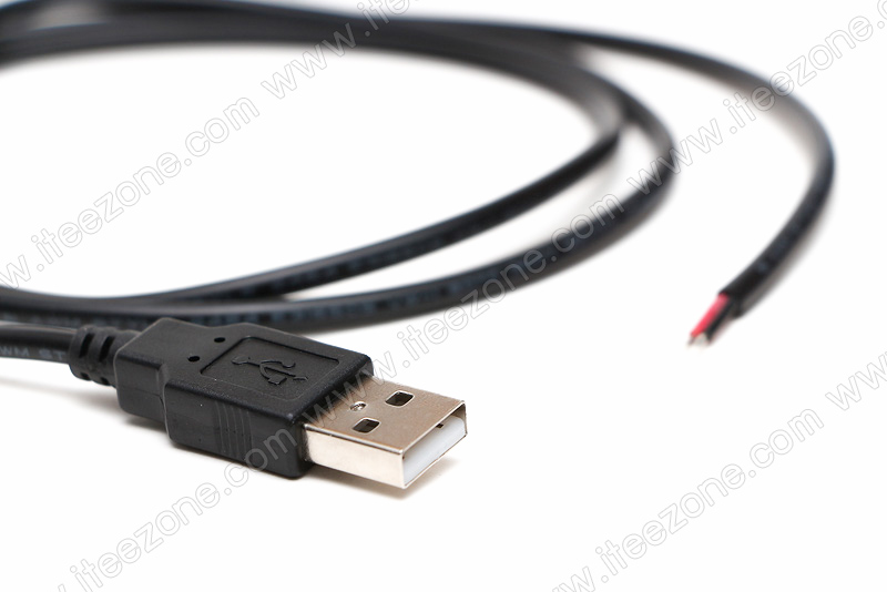 หัว USB พร้อมสายไฟ ยาว 1 เมตร