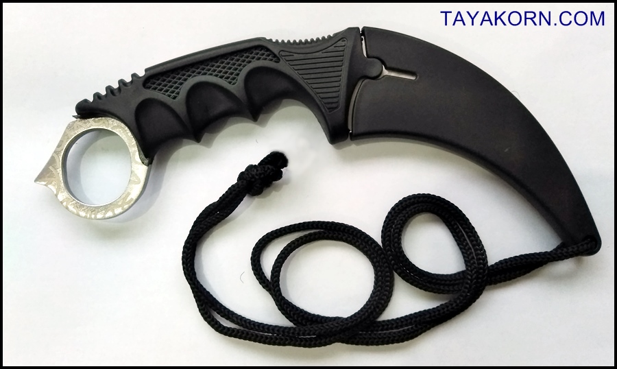 มีดคารัมบิต ไวท์สไปเดอร์ White Spyder Karambit Knife
