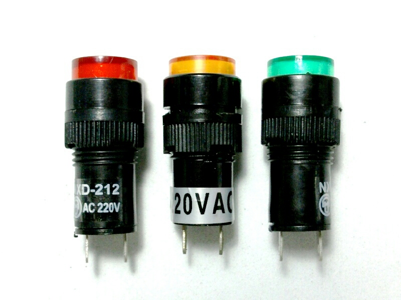 หลอดหน้าปัด-หัวตัดNXD212-M/220V