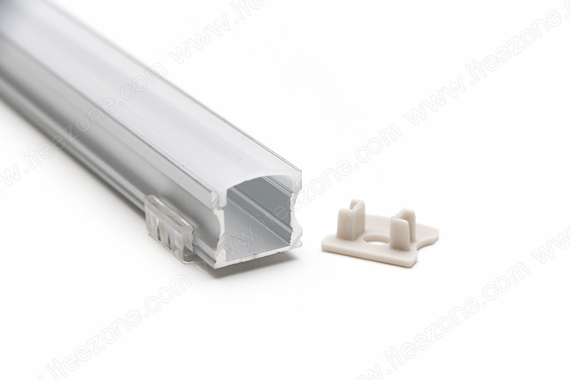 ราคาต่อ 1 เส้น ยาว 1 เมตร ราง U Deep 15mm + ฝาอะคริลิค รางไฟ Aluminium Profile รางอลูมิเนียม ใช้กับไฟเส้น LED รางไฟเส้น rail led track โพรไฟล์
