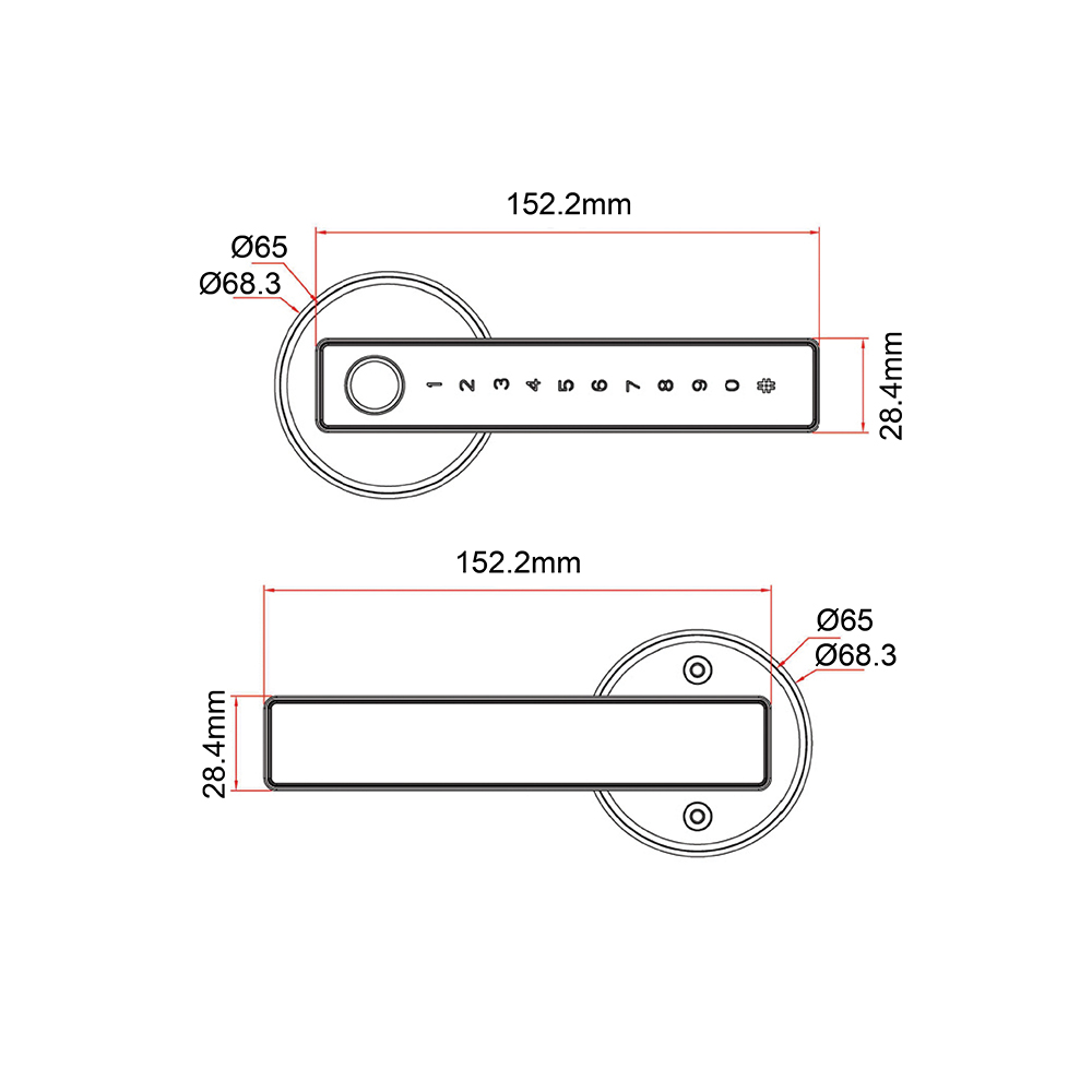 ติดตั้งฟรี!! ดิจิตอลล็อก รุ่น DLN-9925SL สีบอร์นเงินติดตั้งแทนลูกบิดเดิมได้ ISON DLN-9925SL Silver