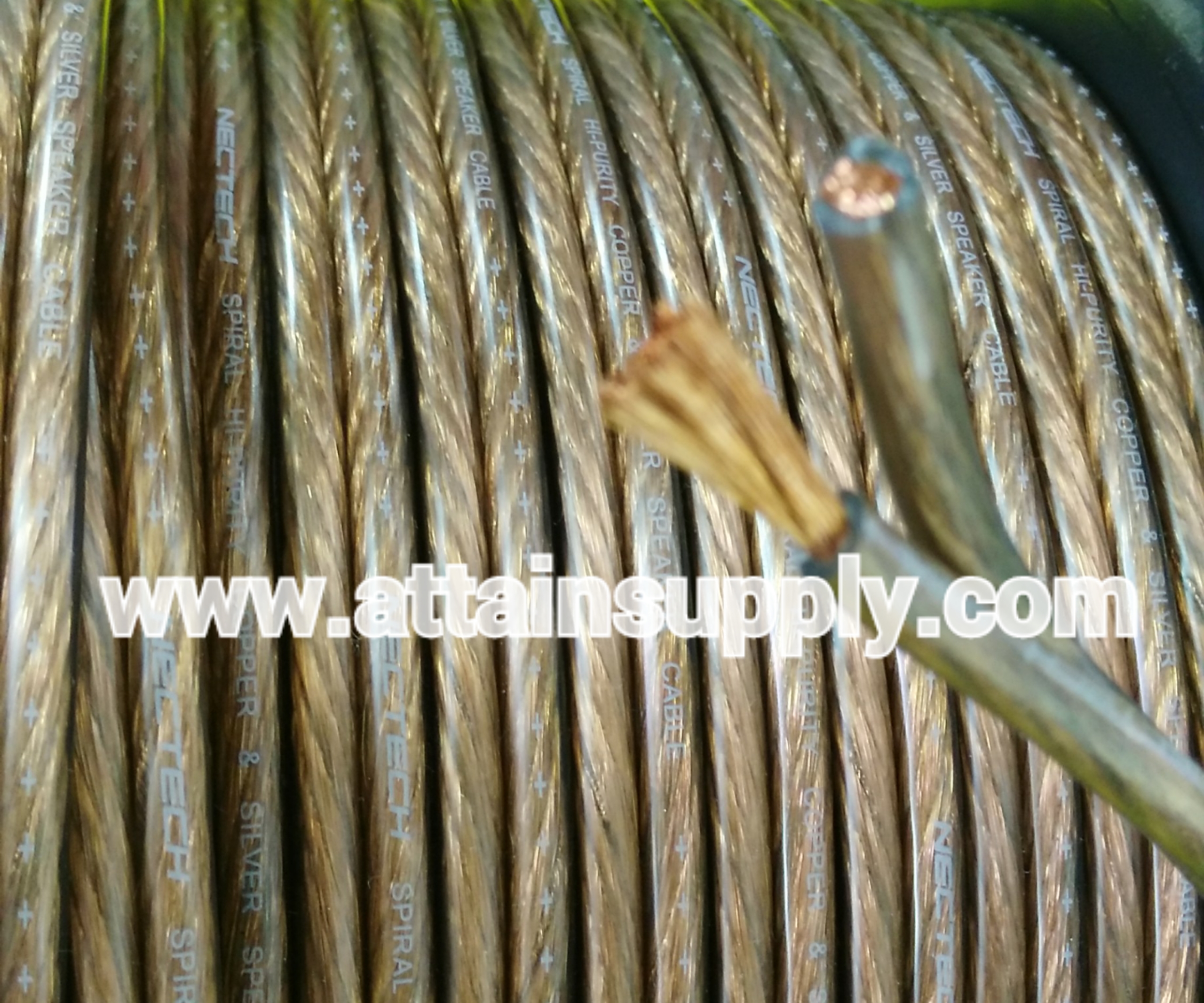 สายลำโพงคู่ BROWN-L/NECTECH