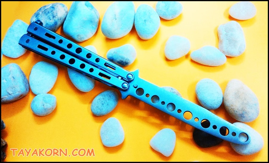 มีดซ้อมควงซิวเว่อร์ไทม์ SilverTime Balisong Trainer Knfie