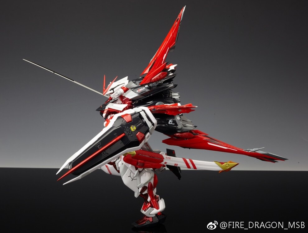 Metal build 1/100 ASTRAY RED FRAME + Back Pack part [Fired Dragon]