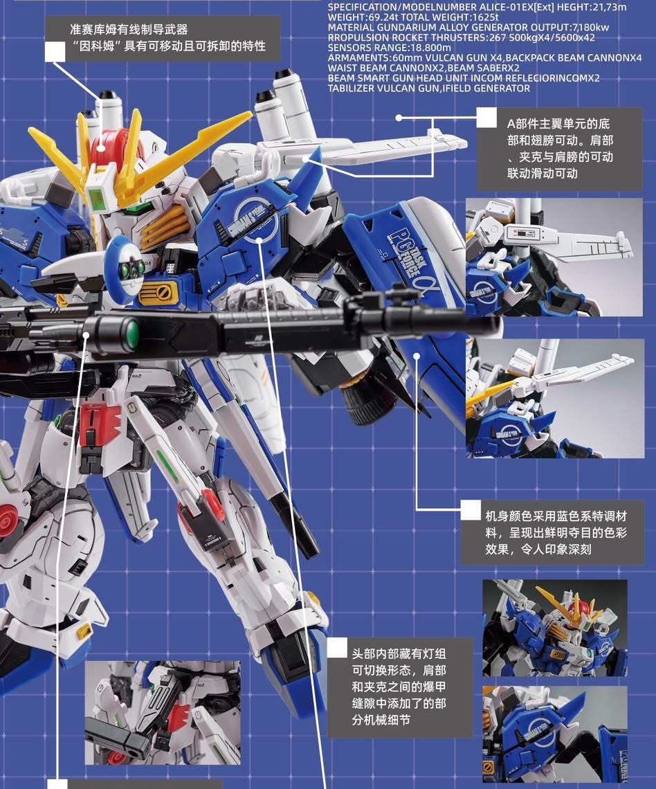 MGSD Ex-Adelais Alice [Anaheim Collectibles] - Gundam FreeStyle โม