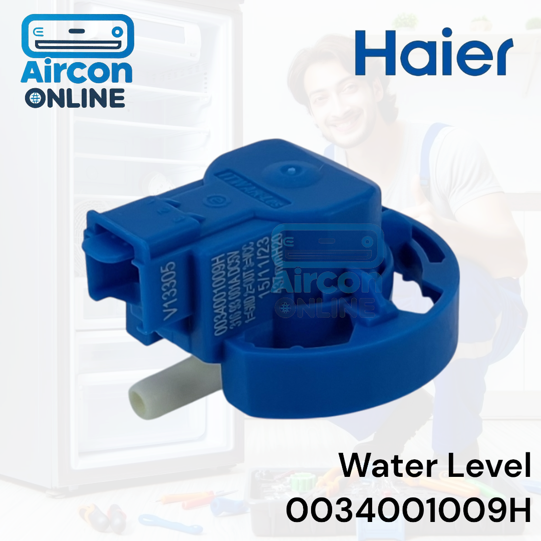 Water Level เครื่องซักผ้า Haier รหัส 0034001009H สำหรับรุ่น HW150-B1978S8, HWM130-1702DS และ HWM140-1702DS ของแท้ ใหม่ มือ 1