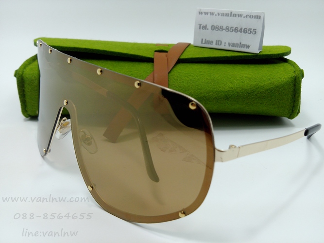 แว่นกันแดดแฟชั่น S977 49-16 133 <ปรอททอง>