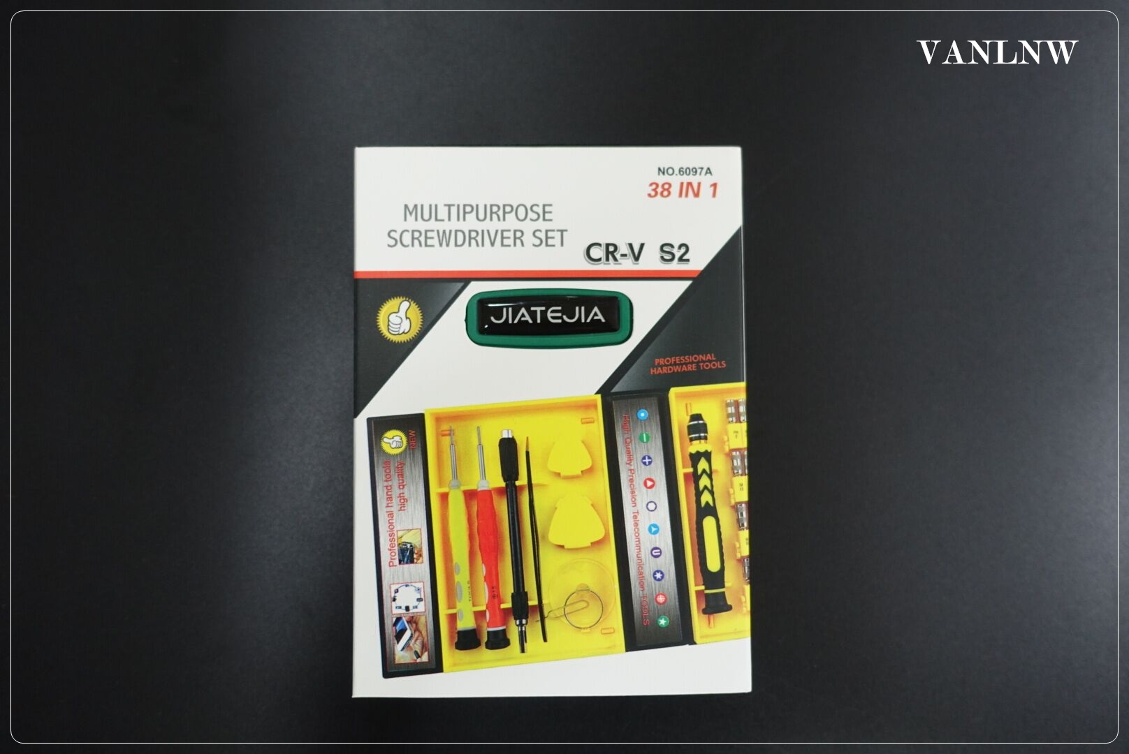 ชุดไขควง JIATEJIA 38 in 1 อเนกประสงค์ขนาดพกพา สำหรับซ่อมแว่นตา นาฬิกาและโทรศัพท์มือถือ Apple