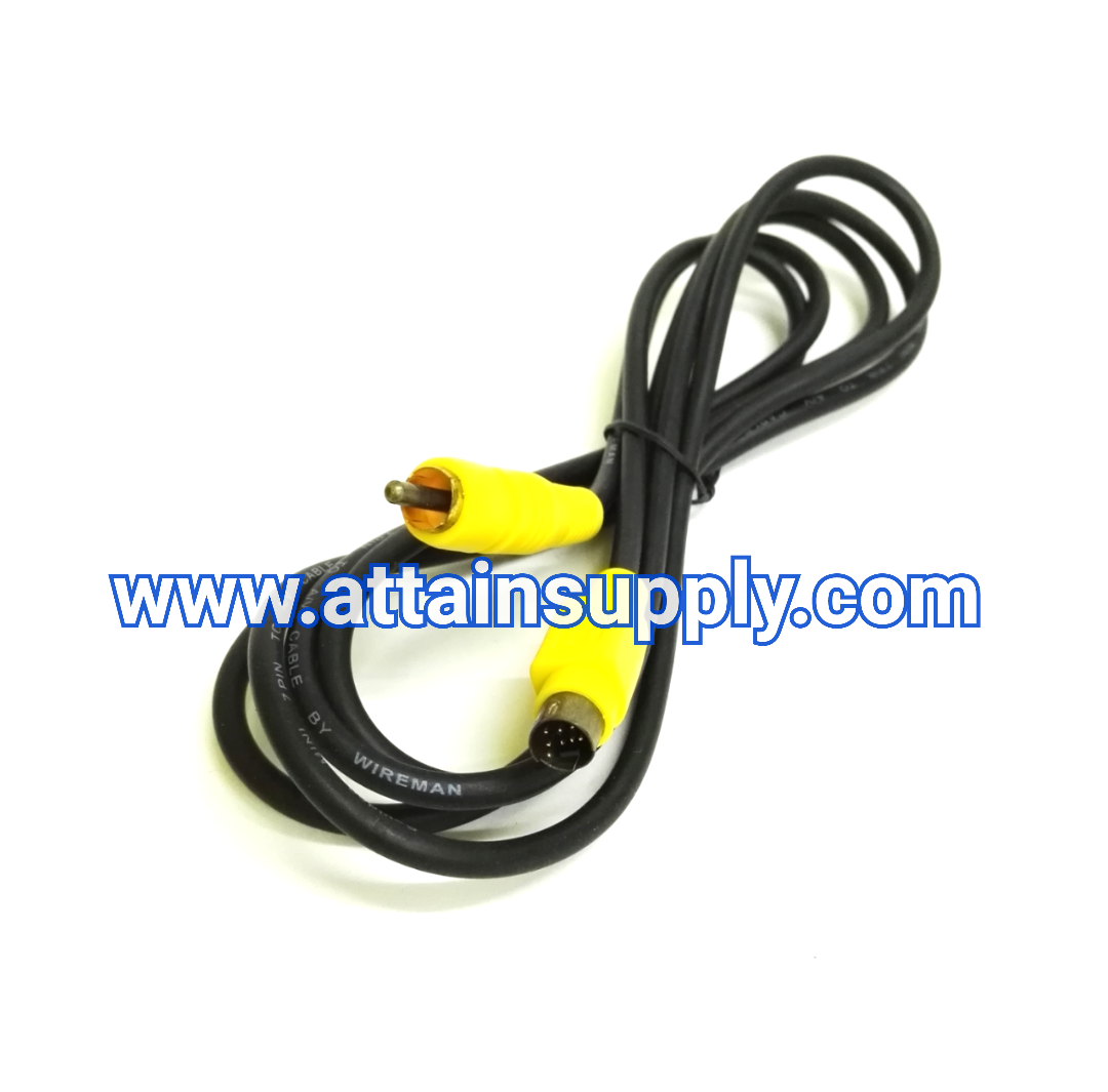 สาย P.SVDO7P-P.RCA สีดำ/2M.