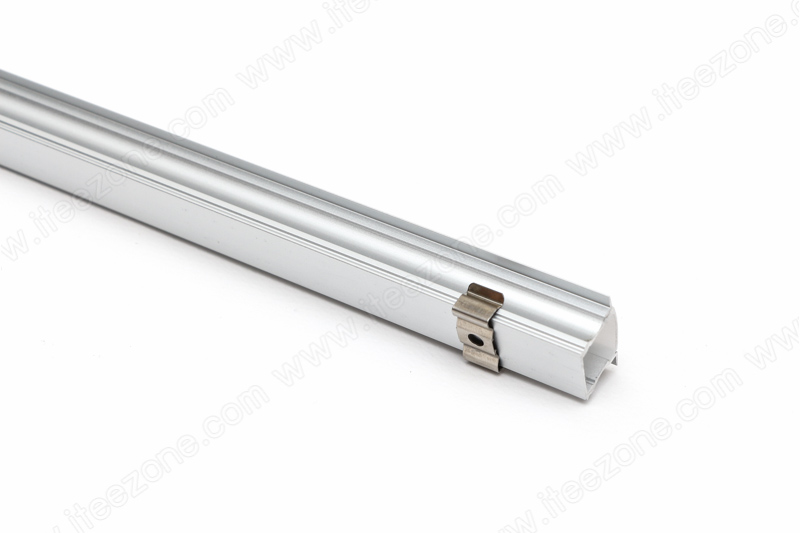 ราคาต่อ 1 เส้น ยาว 1 เมตร ราง U Deep 15mm แบบมีปีก + ฝาอะคริลิค รางไฟ Aluminium Profile รางอลูมิเนียม ใช้กับไฟเส้น LED รางไฟเส้น rail led track โพรไฟล์