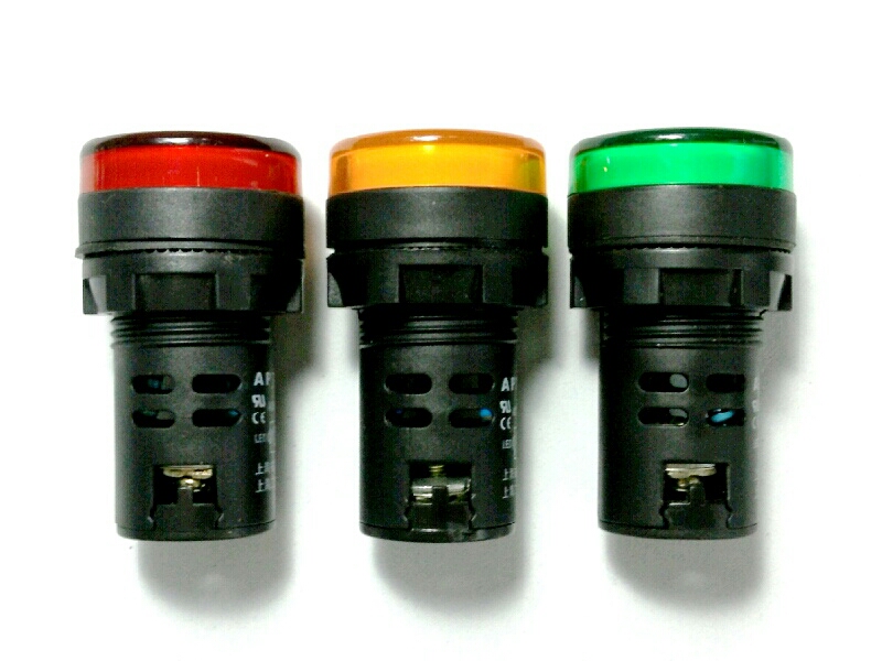 หลอดหน้าปัด-หัวตัด22MM./24V