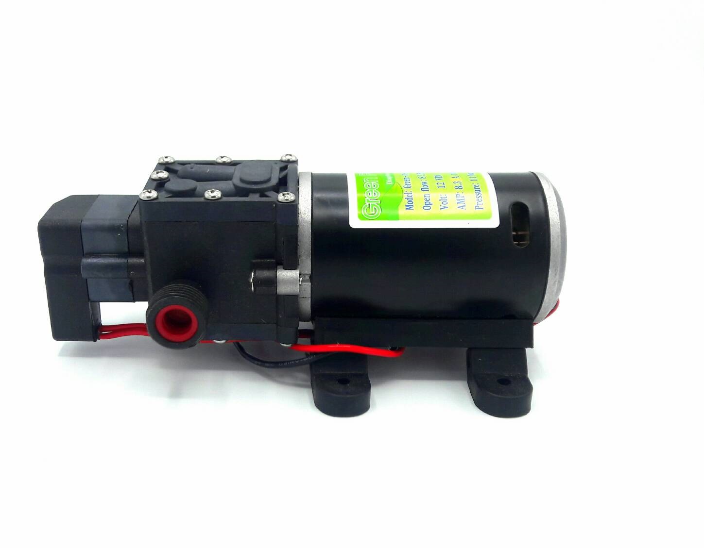 ชุด 21 ปั๊มพ่นยา DC12V 11 บาร์ ( สินค้าขายดี ) + สายพ่นยา 50 เมตร