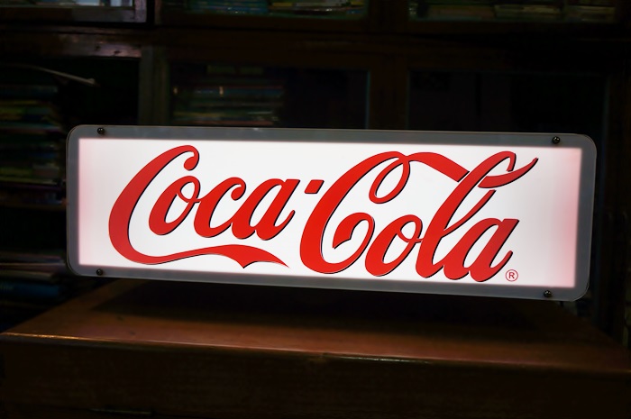 ป้ายไฟcoke กรอบไม้หนารหัส7958pf