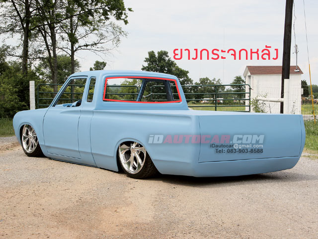 ยางกระจกรถยนต์ ยางขอบกระจกหลัง Rear รถยนต์รุ่น Datsun nissan CD10 (CK20), CW30 40 41 ชิ้นหลัง