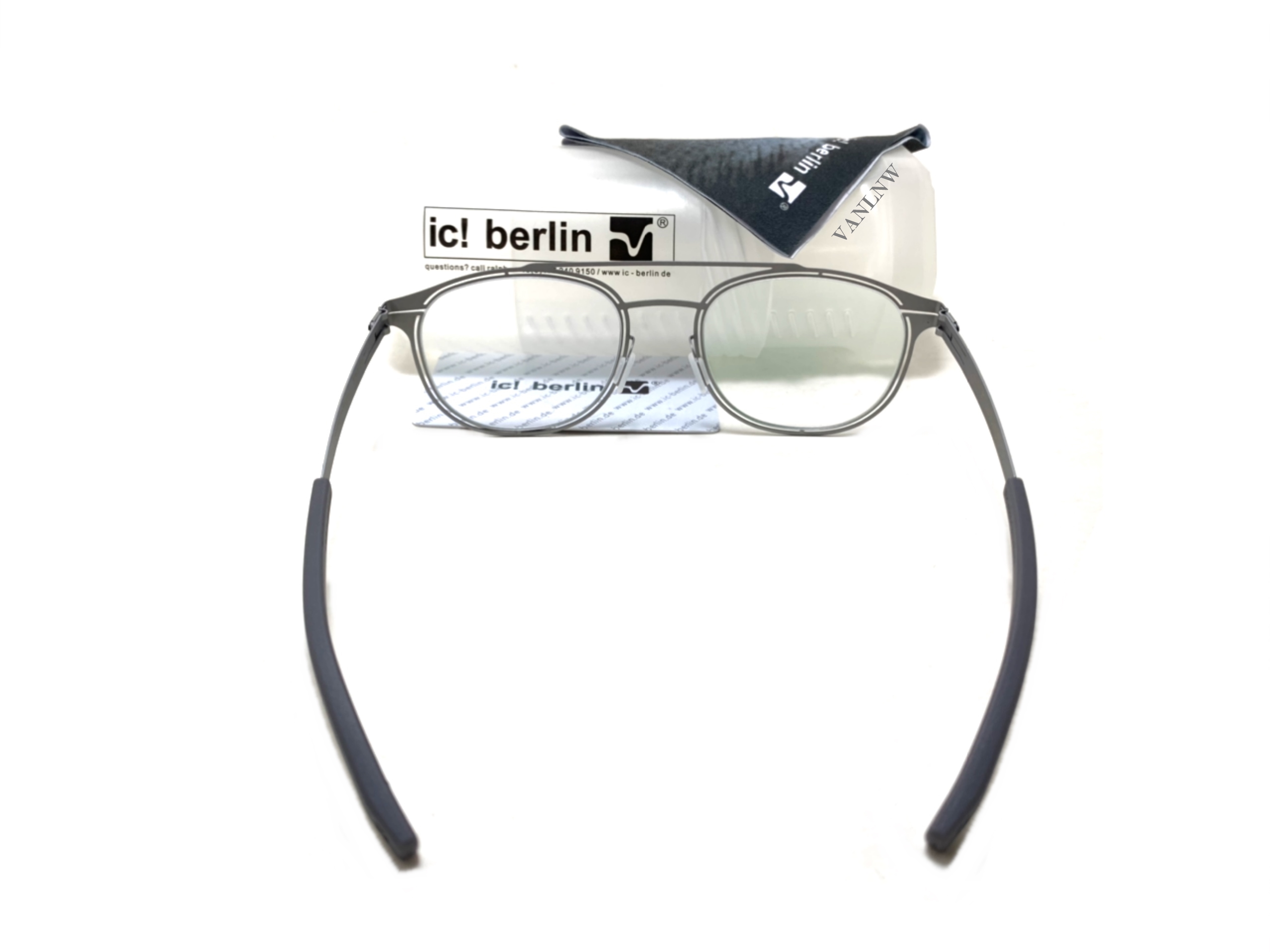 แว่นสายตา ic berlin simplicity chrome ขนาด 51-20 mm. <เงิน>