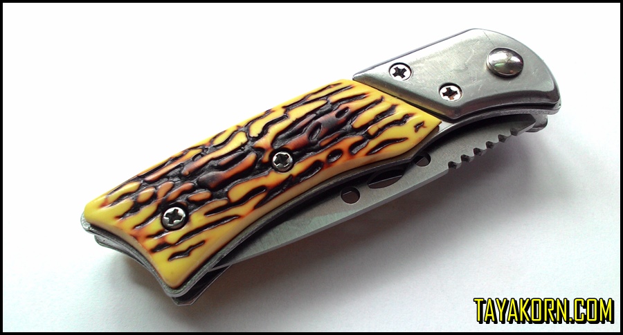มีดพับมินิแมมมอธ Mini-Mammoth Folding Knife (มีดพับสปริง)