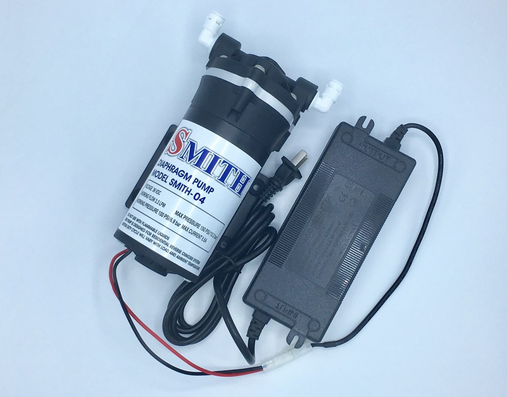 ปั๊มอัดเมมเบรนเครื่องกรองน้ำ ยี่ห้อ SMITH รุ่น SMITH-04 600 GPD