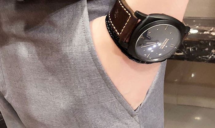 สูทชาย แขนสั้น กางเกงขาสามส่วน *สูท+กางเกง พร้อมส่ง L