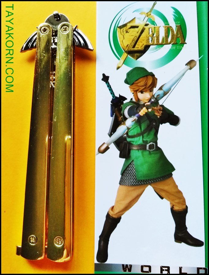 มีดซ้อมควง บาลิซองคอสเพลย์-14 Cosplay-14 Balisong Trainer Knife TKBS-CP14