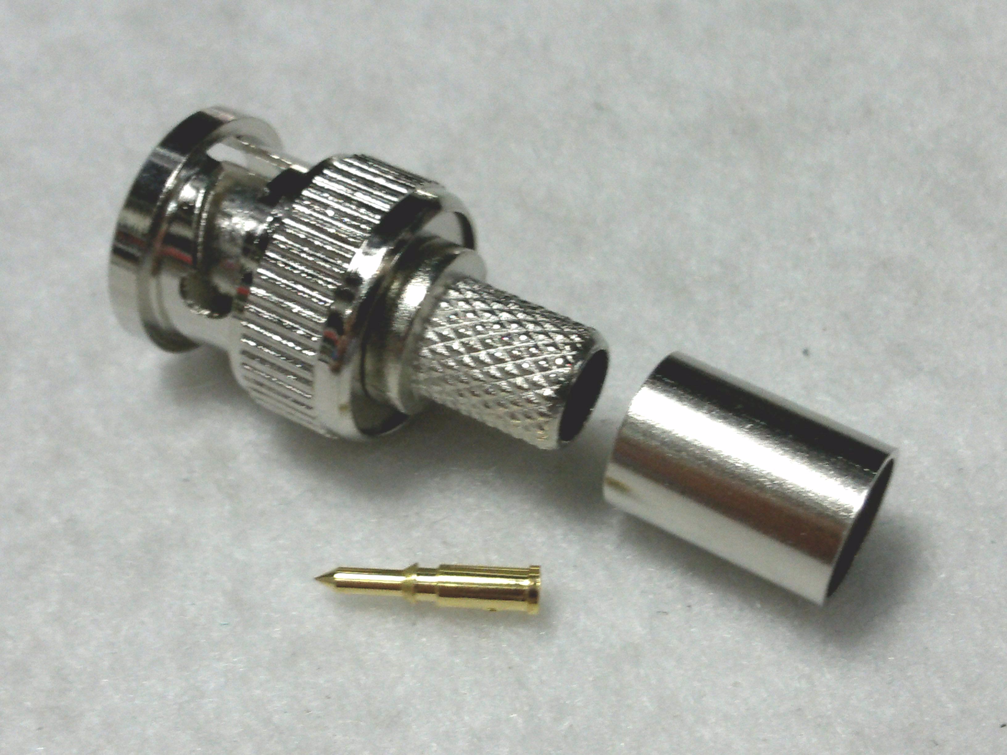 P.BNC-RG6 แบบบีบ