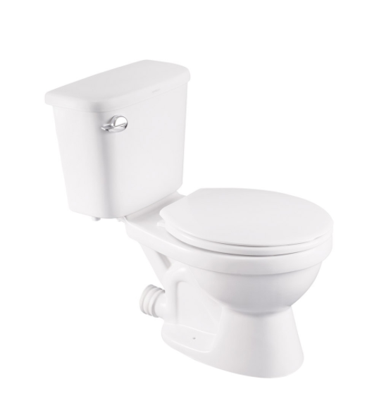 NASCO NC-7530P สุขภัณฑ์ท่อออกผนัง 4.5ล. MODANA-P ขาว