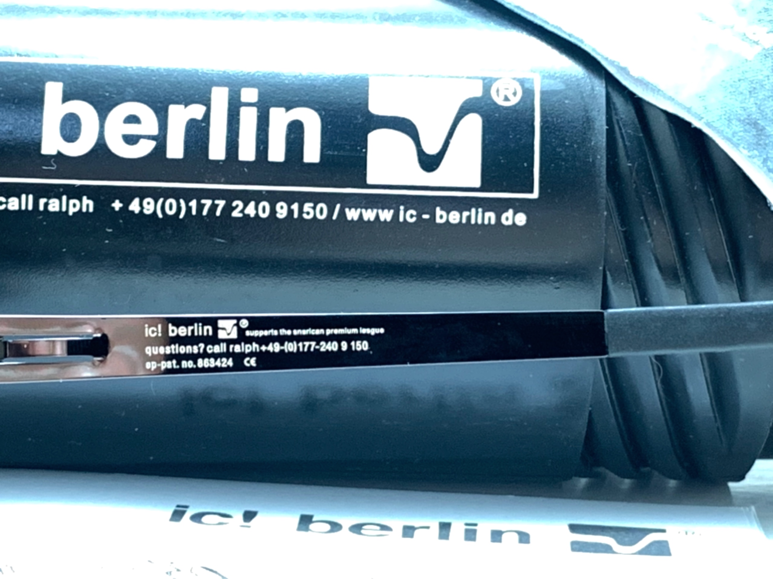 แว่นกันแดด ic berlin Marcel E.gun 60-15 <ปรอทน้ำเงิน>