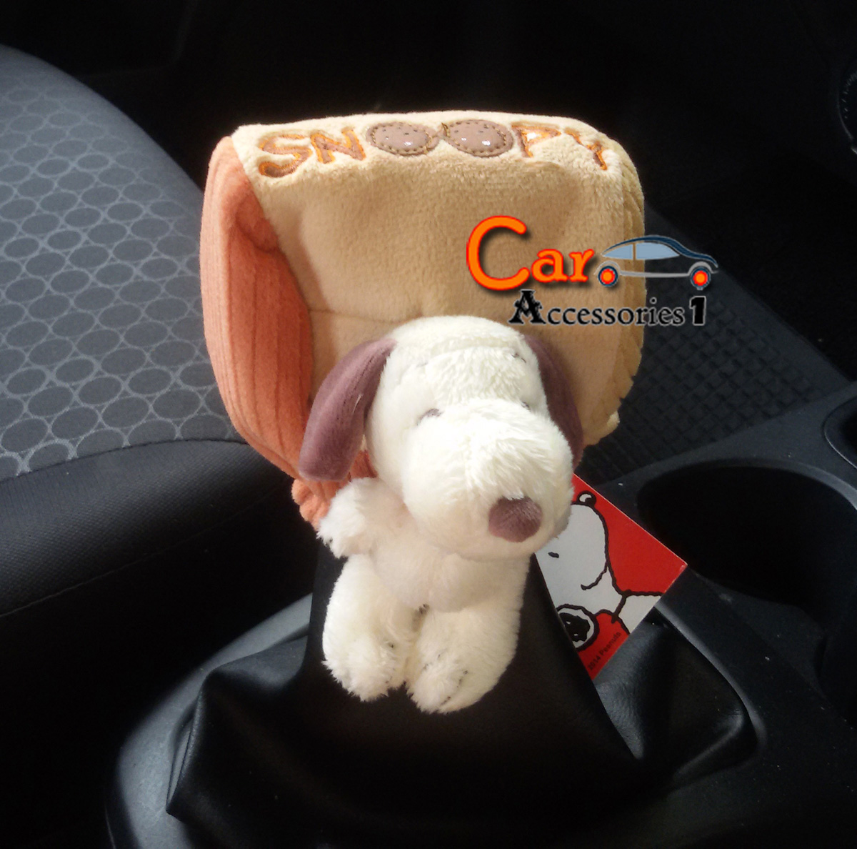 หุ้มเกียร์ออโต้สนูปปี้คุ้กกี้ Snoopy ลิขสิทธิ์แท้