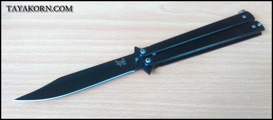 มีดบาลีซอง Black Bamboo Balisong TKBS15NV