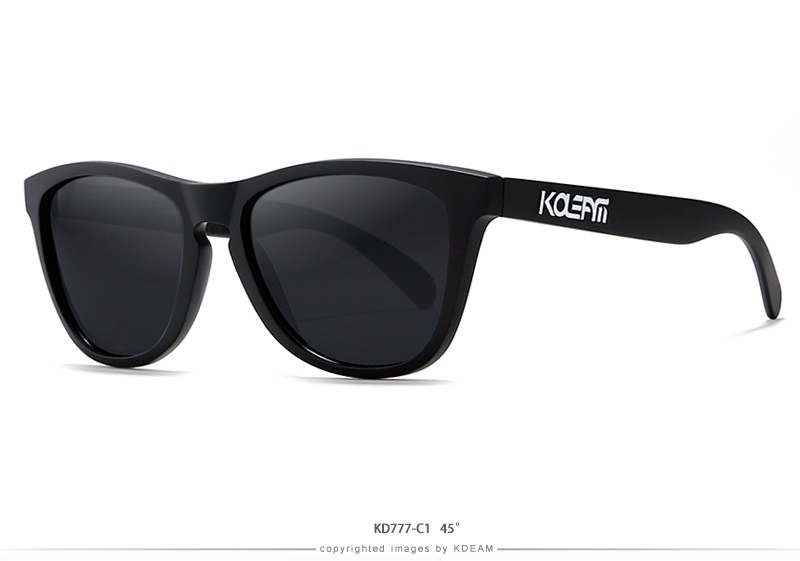 แว่นกันแดด KDEAM POLARIZED SUNGLASSES รุ่น KD777 52-13 138 <ดำ>