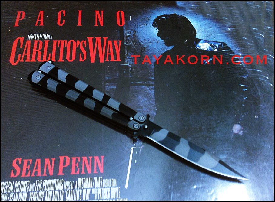 มีดควงแบล็คคาโม่เดสเสิร์ท สทอร์ม 2 (ฺBlackCamo2)TKBS0903B