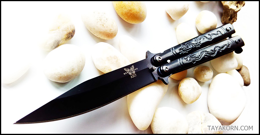 มีดบาลีซอง Black Dragon Balisong TKBS14NV