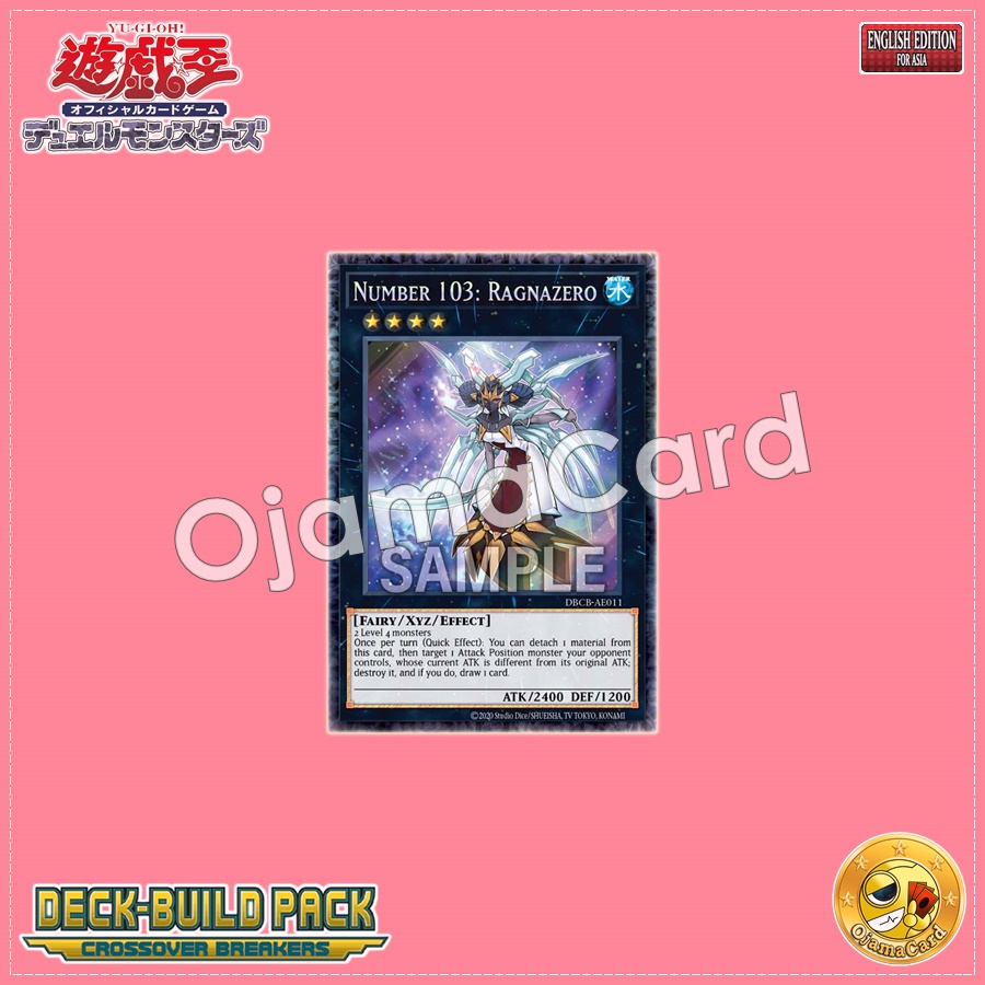 DBCB-AE011 : Number 103: Ragnazero / Numbers 103: Funerary Zero Maiden Ragna Zero (Collector's Rare)