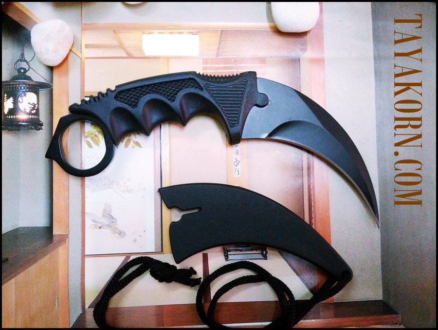 มีดคารัมบิตพายุทะเลทราย Desert Storm Karambit Knife