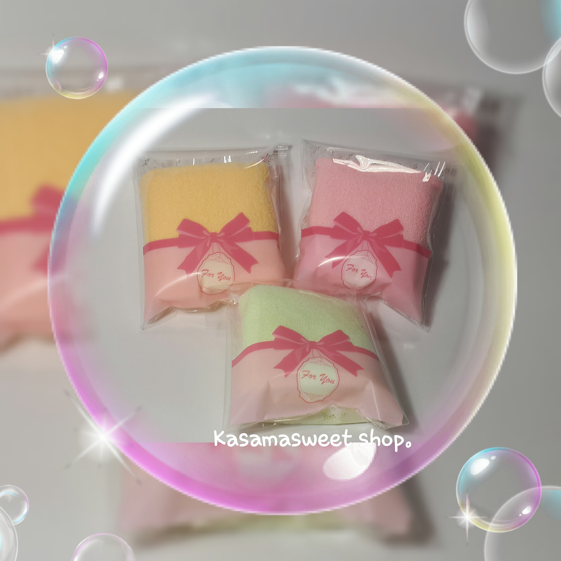 ผ้าขนหนูนาโนในถุงคุ๊กกี้