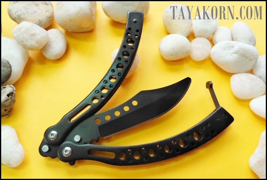 มีดซ้อมควงบาลิซอง เอสเอสโก SS Go Balisong Trainer Knife TKBS-S8TR