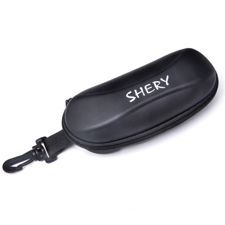 กล่องแว่นตา SHERY Glasses Box กล่องใส่แว่นตา ( แบบซิป ) เคสแว่นตากันกระแทรก กันน้ำ แถมฟรี!! ผ้าเช็ดแว่นไมโครไฟเบอร์