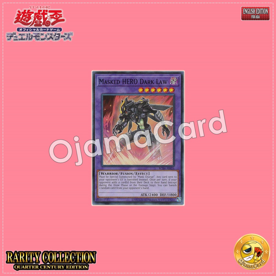 RC04-AE026 : Masked HERO Dark Law (Secret Rare)