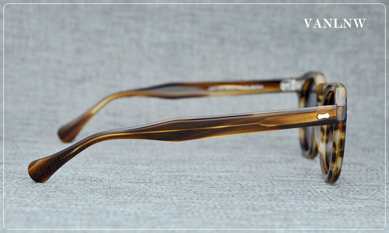 แว่นกันแดด MOSCOT LEMTOSH 46-23 145 COL.Bamboo <ลายกระ>