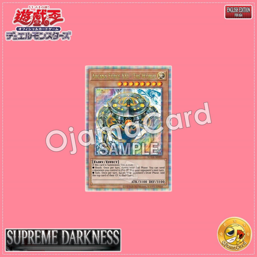 SUDA-AE091 : Arcana Force XXI - The World (Ultimate Rare)