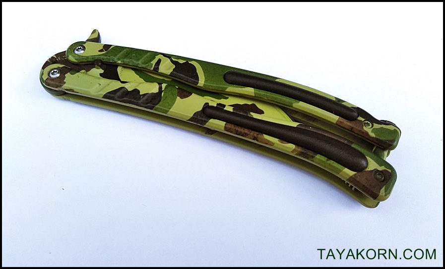 มีดควง ซีเอสโก คาโม่ ZS GO CAMO Balisong Knife TKBS-ZS7