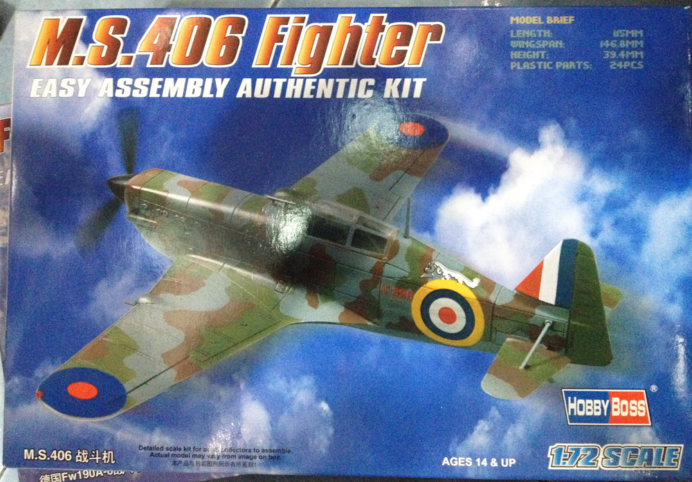 1/72 M.S. 406 Fighter