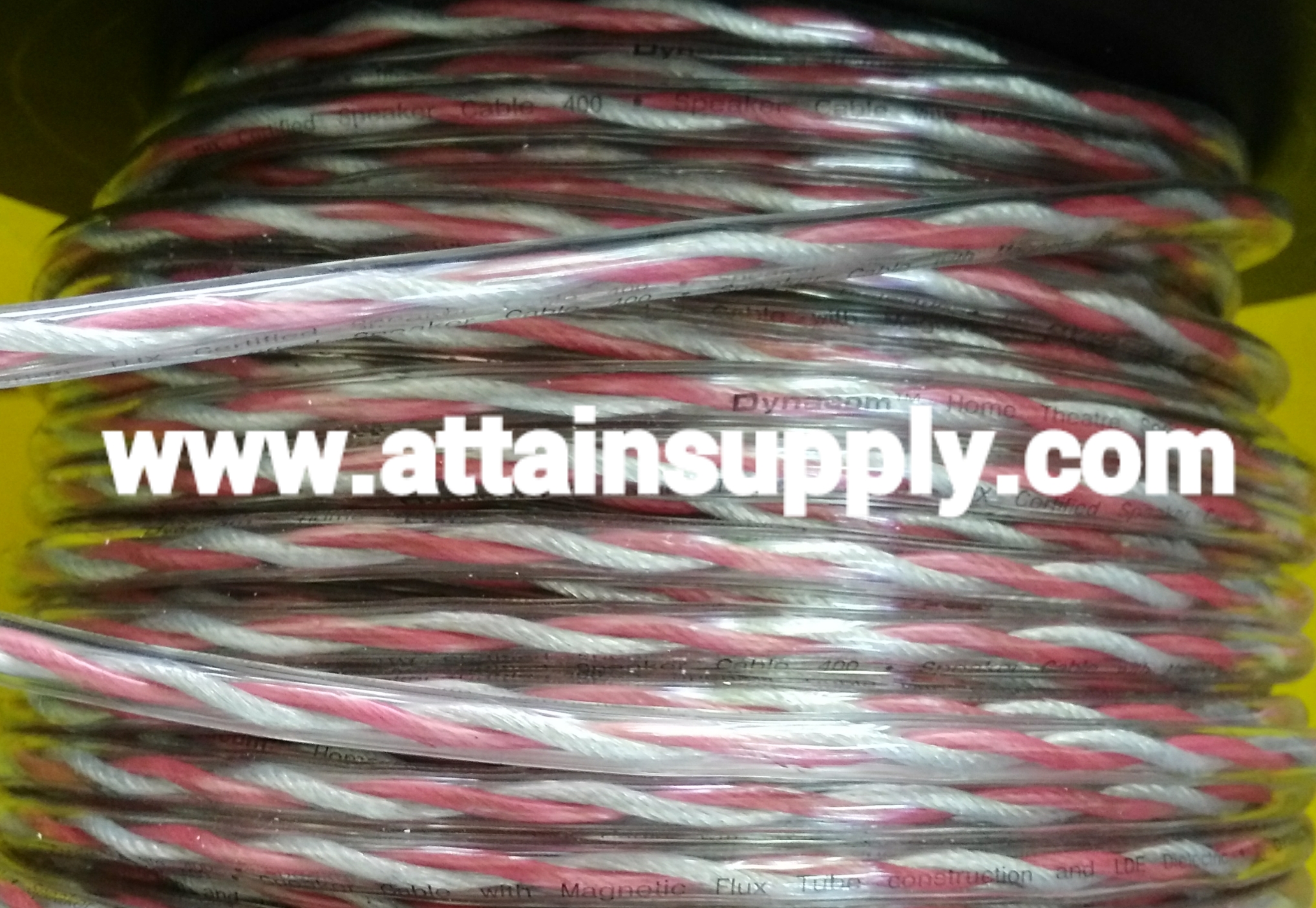 สายลำโพงY R-W/DYNACOM