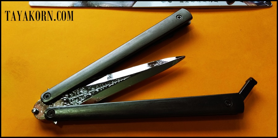 มีดซ้อมควง บาลิซองคอสเพลย์-ทรี Cosplay-3 Balisong Trainer Knife TKBS-CP3