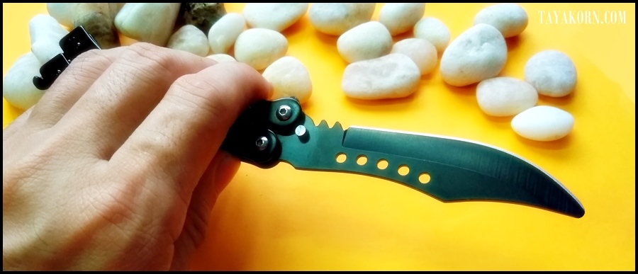 มีดซ้อมควงบาลิซอง เอสเอสโก SS Go Balisong Trainer Knife TKBS-S8TR