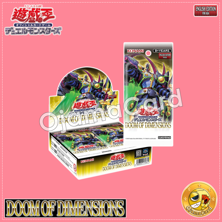 Yu-Gi-Oh! OCG English Edition for Asia — 1302 - Doom of Dimensions [DOOD-AE] +1 Assist Pack [DOOD-AES]「1 Box」