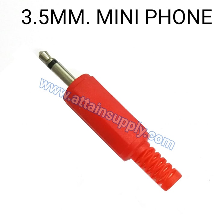 P.TR MONO 3.5 PLASTIC/RED